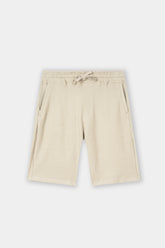 OFF-WHITE WAFFLE KNIT CROSS POCKET SHORT